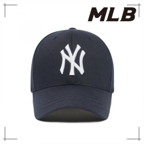 MLB公式正規品 キャップ Better Flex Stretch Ball Cap NY (Navy)