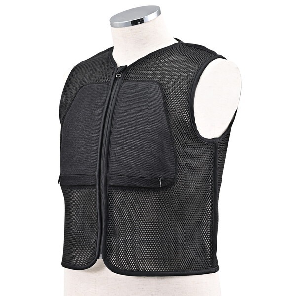D60938 SAS-TEC サステック バイク用 プロテクターインナーウェア CE規格 JMCA推奨 瞬間硬化 フルメッシュ メッシュプロテクタベスト DP-009 ブラック Sサイズ 60938 10,000円