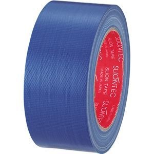 （まとめ）スリオンテック カラー布テープ 50mmx25m 青 343702NB 1巻 [x15]接着・補修用品