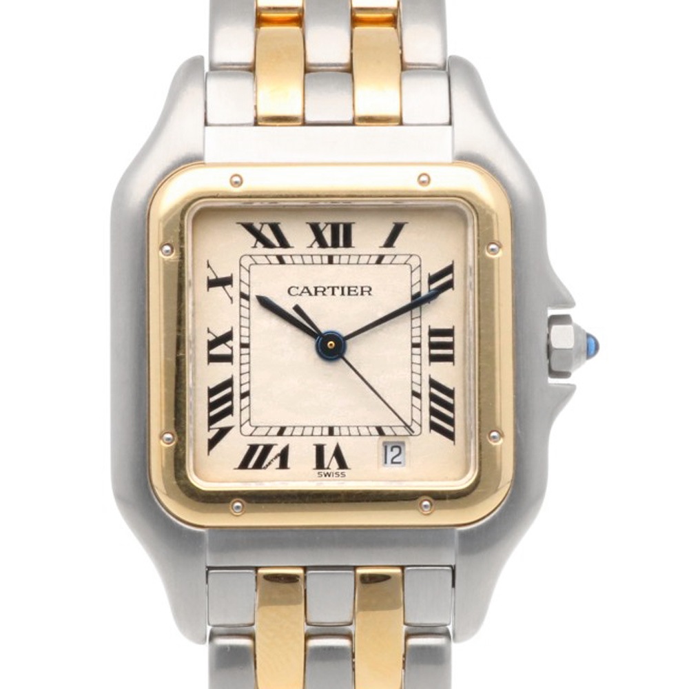 カルティエ パンテールMM 腕時計 ステンレススチール 1879490 クオーツ 1年保証 CARTIER 中古