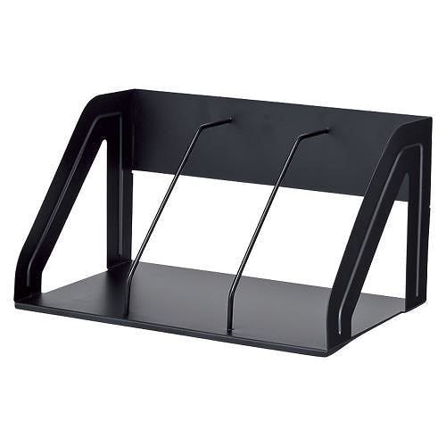 （まとめ買い）ブックスタンド390mm 黒 A-7345-24 00005083 [x3]