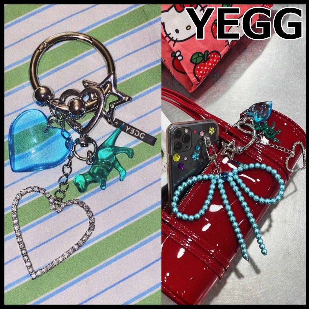 【YEGG】 Dinosaur keyring ダイナソーキーホルダー 恐竜キーホルダー