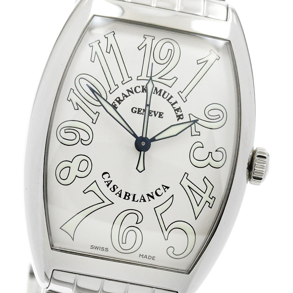 フランクミュラー FRANCK MULLER 6850BC カサブランカ 自動巻き メンズ 箱・保証書付き_910786【中古】