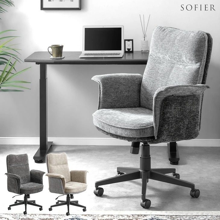 ハイバック デスクチェア 肘付き ロッキング オフィスチェア ワークチェア パソコンチェア デスクチェアー デスク用チェア PCチェア オフィスチェアー チェア 椅子 事務椅子 肘掛け アームレスト