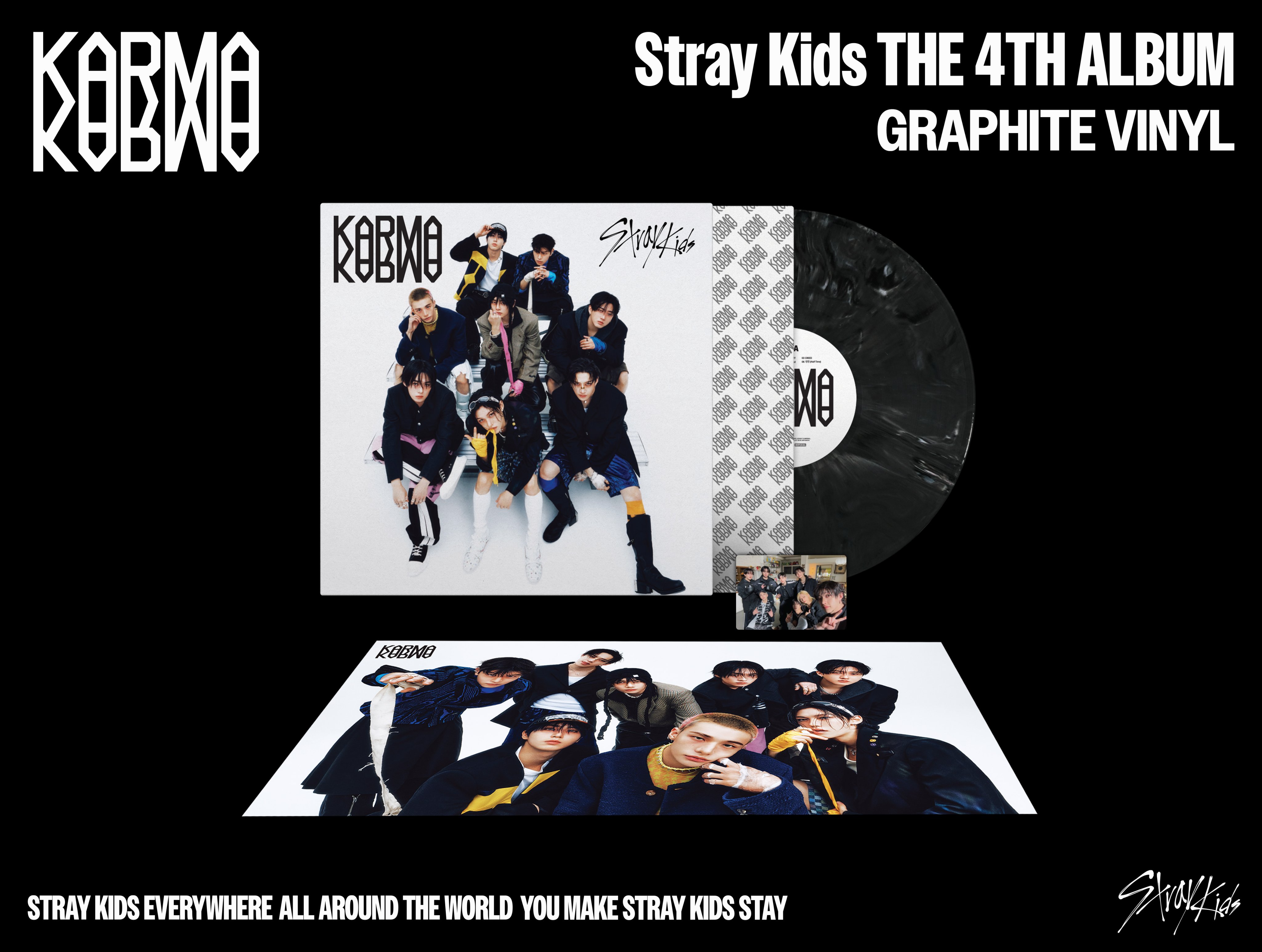 Qoo10] Karma (LP) GRAPHITE VINYL : KPOP