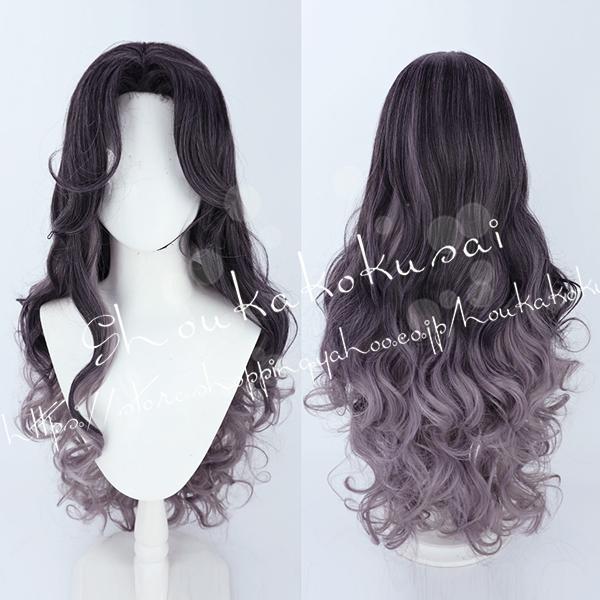 コスプレウィッグバーチャルライバー風VTuber彩虹社 EN ILUNA スカーレ・ヨナグニ Scarle Yona guni かつら WIG 耐熱 cosplay 仮装 変装 コスチューム-349