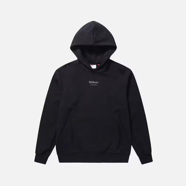 男性テックコットンフーディ W243001LHD81BLK