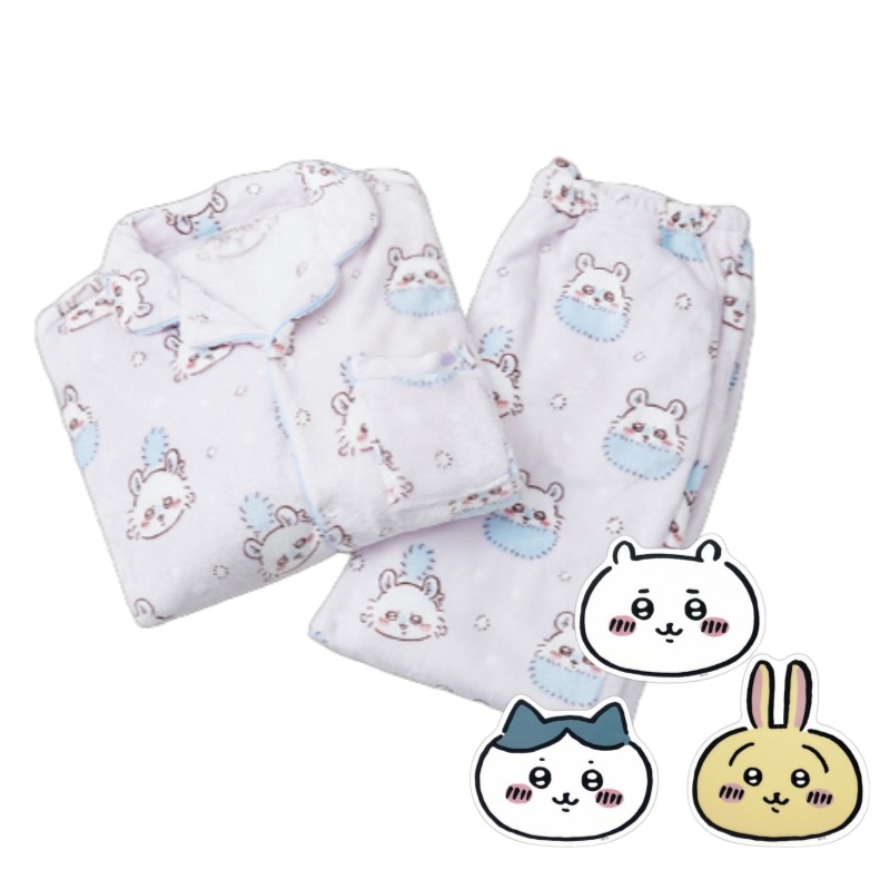 【韓国限定】ちいかわ コラボ パジャマ かわいい なんか小さくてかわいいやつ うさぎ ハチワレ ちいかわ
