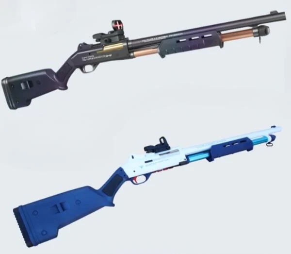 おもちゃの銃 M870 タイプ カート式スポンジショットガン 玩具銃 エアガン スポンジ弾 軟弾銃 おもちゃ CSゲーム 屋外 子供用武器 おもちゃガン