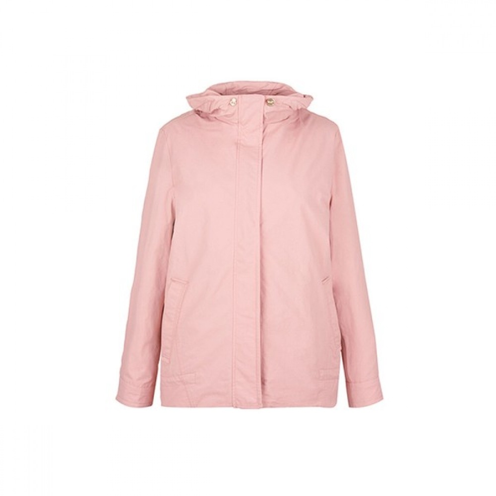 [オリビアハスラー] ピンクカジュアルフェミニンジャンパーOHCSJP102