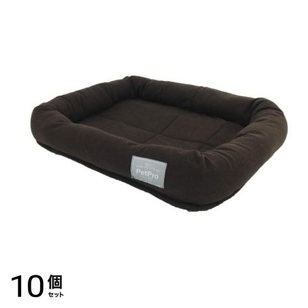 ペットプロ シンプルパピーベッド 1個入 (ブラウン) 10個セット