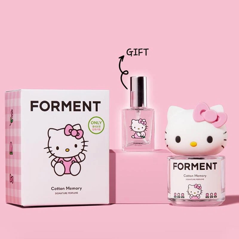 Qoo10] FORMENT 【ハローキティ/クロミ】シグネチャーパフ : 香水
