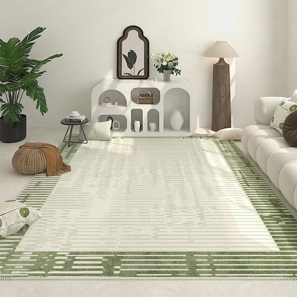 【急速出荷!】カーペット リビング ソファ コーヒーテーブル 毛布 ベッド ベッドサイド マット シンプルな部屋