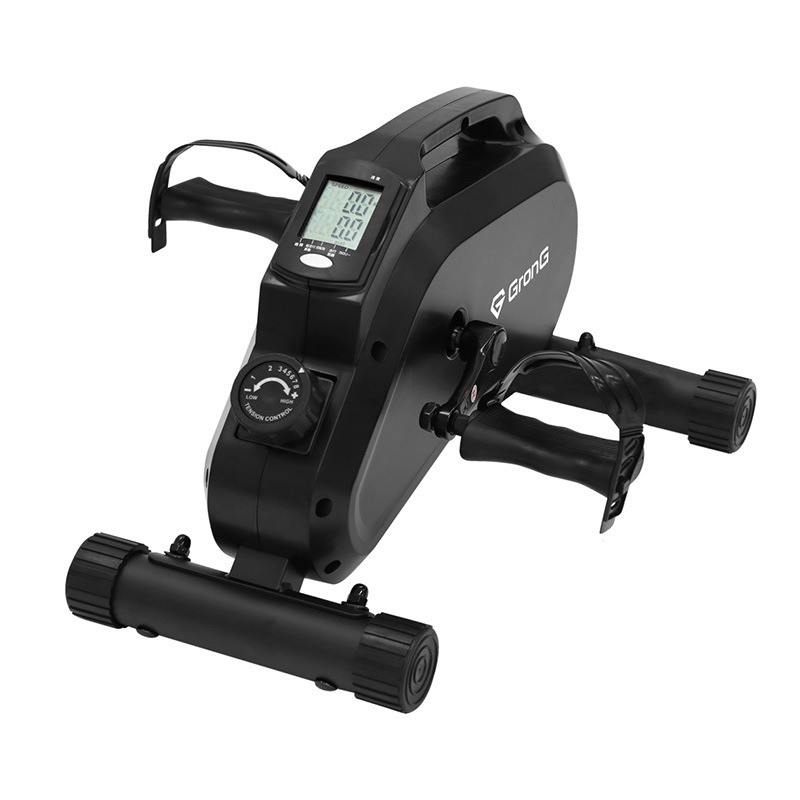 フィットネスバイク ミニ エクササイズバイク 静音 組み立て簡単 負荷調節 モニター付き