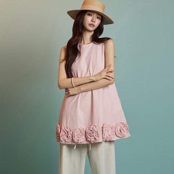 B3100 ローズ ブラウス