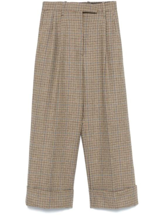 THOM BROWNE Women Straight Pants FTC499AF0961 210 BROWN