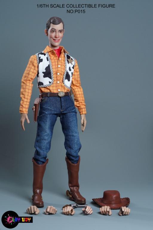新品未開封Play Toys P015 cowboy 『トイストーリー』 ウッディプライド 1/6 フィギュア ホットトイズ