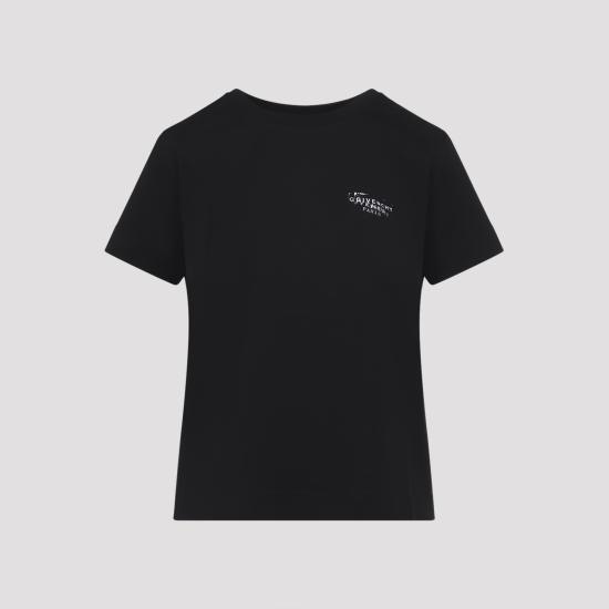 GIVENCHY Women Tops BW70FJP7A7 001 BLACK