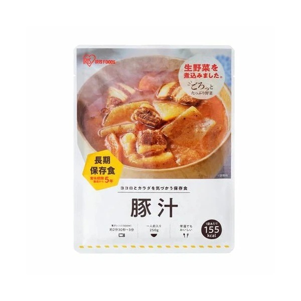 災対食豚汁250g(ケース) メーカー直送