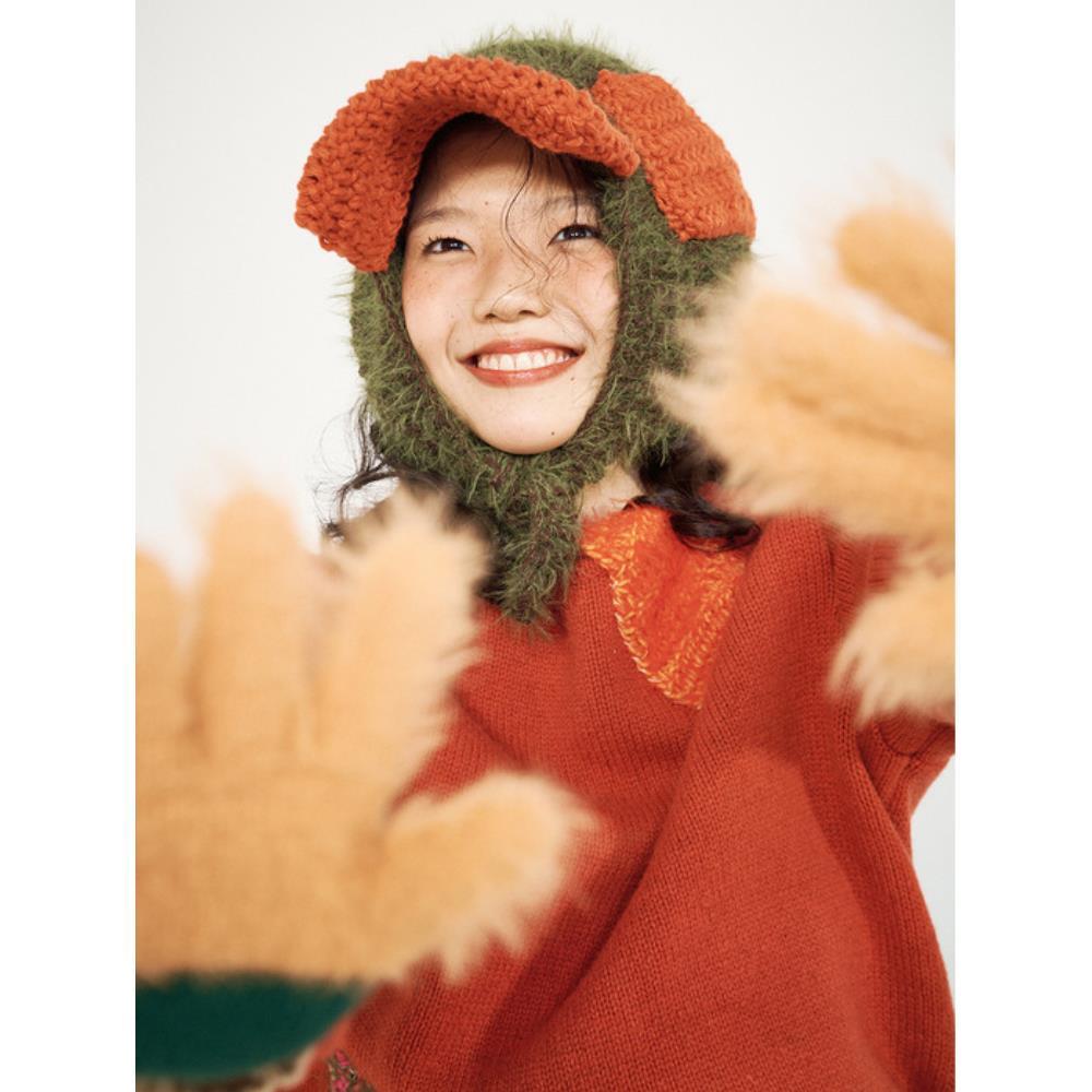 MISU A BARBE MUFFY CAP KHAKI