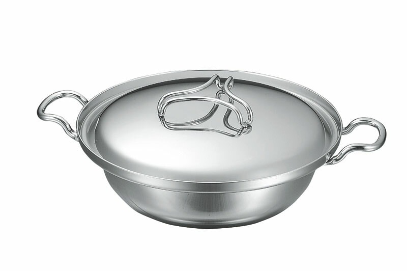 本間製作所 仔犬印 超厚底プロデンジ ちり鍋（IH） 30cm