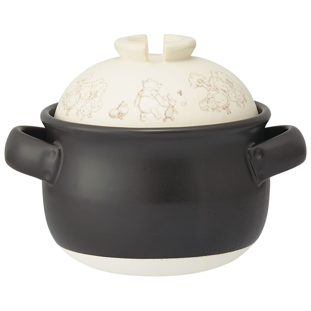 スケーター 萬古焼　ごはん鍋１合 くまのプーさん CHDN1 4973307653131