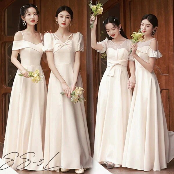 母の日今も人気！ブライズメイド ドレス 大人 ピアノ 発表会 ロングドレス 演奏会 演奏会用ドレス ピアノ発表会 結婚式 高校生 パーティードレス 演奏会ドレス コンクール イブニングドレス ロング 5,437円