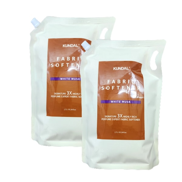 【香り選択】シグネチャー3倍 超高濃縮リッチパフュームエキスパート 柔軟剤 つめかえパック 2.7L 2個