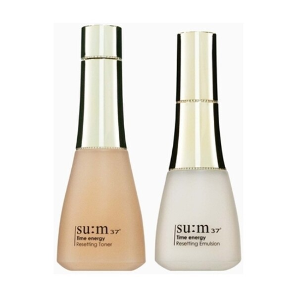 スム37度 タイム エネルギー スキン リセッティング 2種 単品 (トナー+エマルジョン)