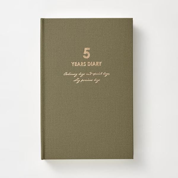 （まとめ買い）ダイゴー 連用日記 バイブル 5年 グリーン R2342 [x2]