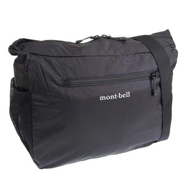 モンベル バッグ メンズ レディース ショルダーバッグ ナイロン ブラック ポケッタブル ライトショルダー M Pocketable Light Shoulder Bag M 1123970BK mo 5,551円
