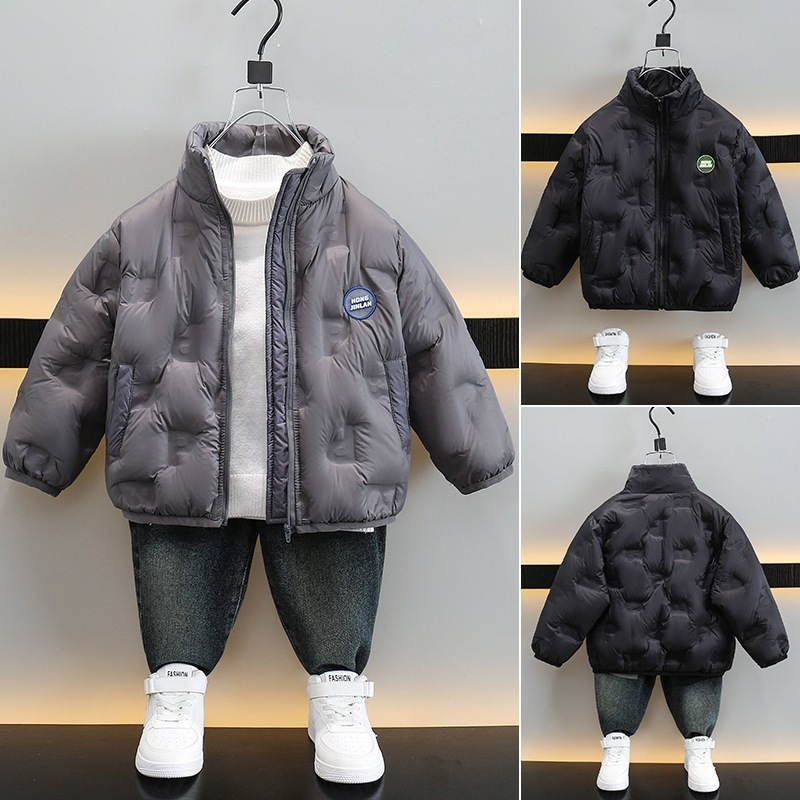 子供服 子供用 AL2387 ラベルダウンジャケット