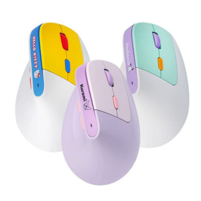 充電式無線無騒音人体工学バーティカルマウス 7,558円