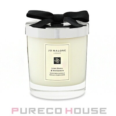【ギフトボックス・リボン付き】 JOMALONE（ジョーマローン） ライム バジル ＆ マンダリン ホーム キャンドル 200g