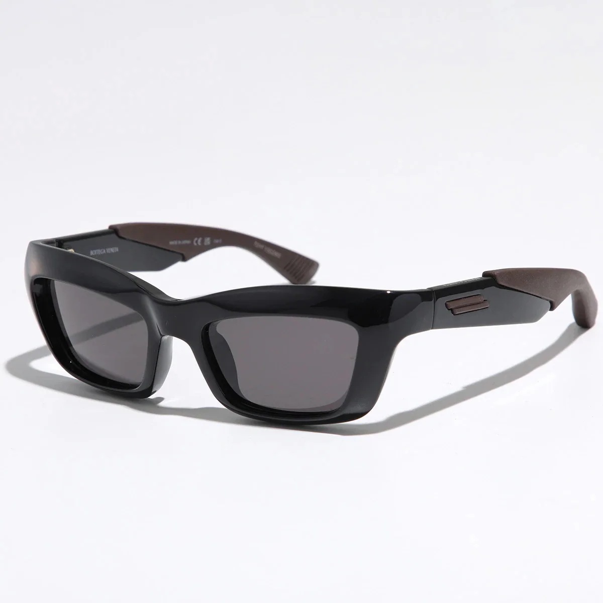 BOTTEGA VENETA ボッテガヴェネタ サングラス BV1182S メンズ キャットアイ型 セルフレーム フルリム ロゴ アイウェア 001