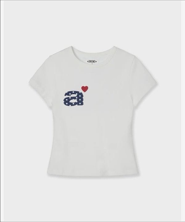 aeae DOT SMALL LETTER TEE ブラック DOTSMALLLETTERTEE_NAVY_2.jpg?v