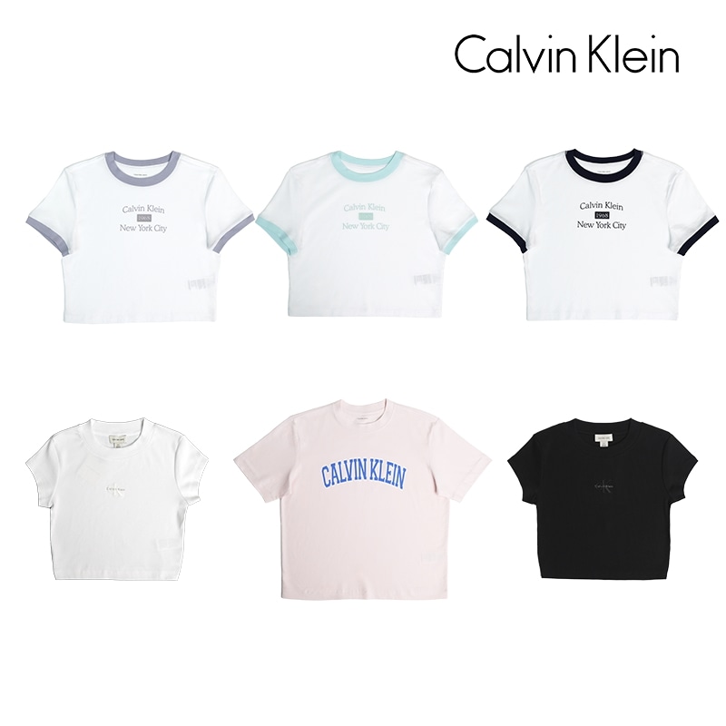CK レディース 2025 S/S ロゴTシャツコレクション 6,467円