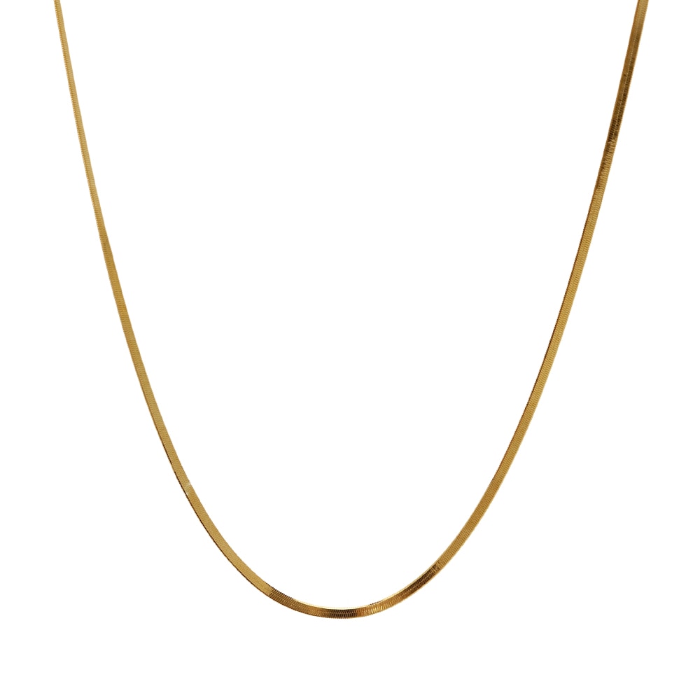 S925 スネークチェーンネックレス 2色 [cn133-2mm]