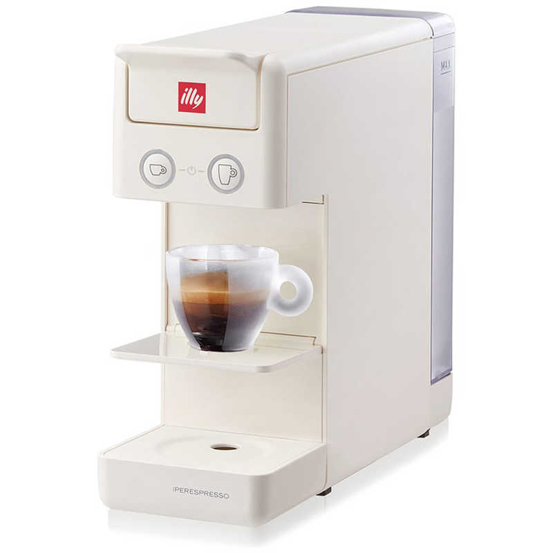 キーコーヒー　エスプレッソマシン FrancisFrancis ILLY ホワイト　Y3.3ｼﾛ