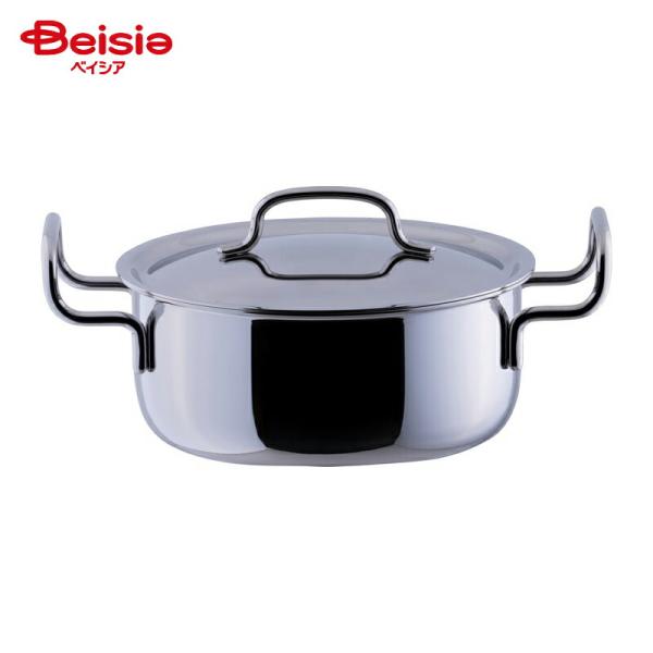 ジオ・プロダクト 全面両手鍋 1750g 全面片手鍋 ジオ ジオプロダクト 片手鍋 鍋 オールパン 両手鍋 中華鍋 フライパン 煮物鍋