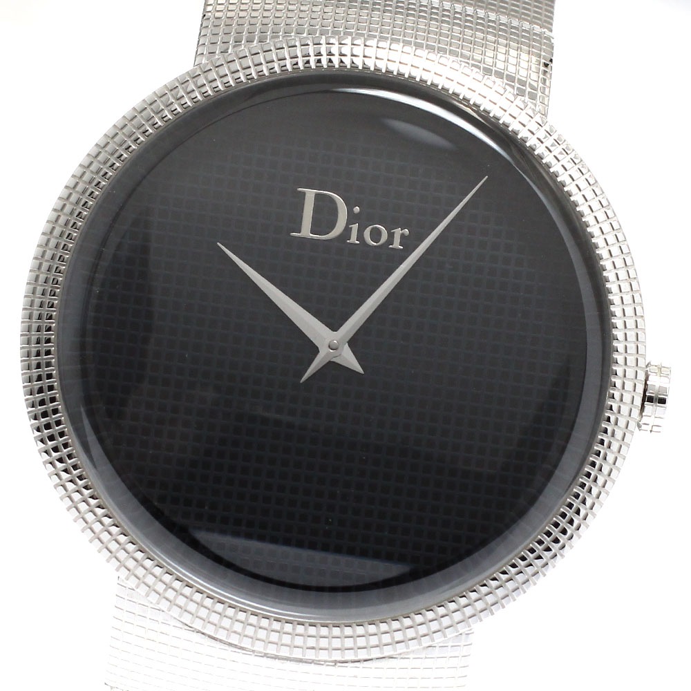 ディオール Dior CD043110 ラ・ディ・ドゥ・ディオール クォーツ メンズ 保証書付き_931041【中古】