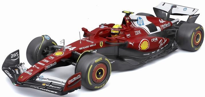 ブラゴ 1/18 フェラーリ SF-25 2025 オーストラリアGP No44 ドライバー付 ウィンドウボックス【18-16816H】 ミニカー 18-16816H SF-25 オーストラリアGP