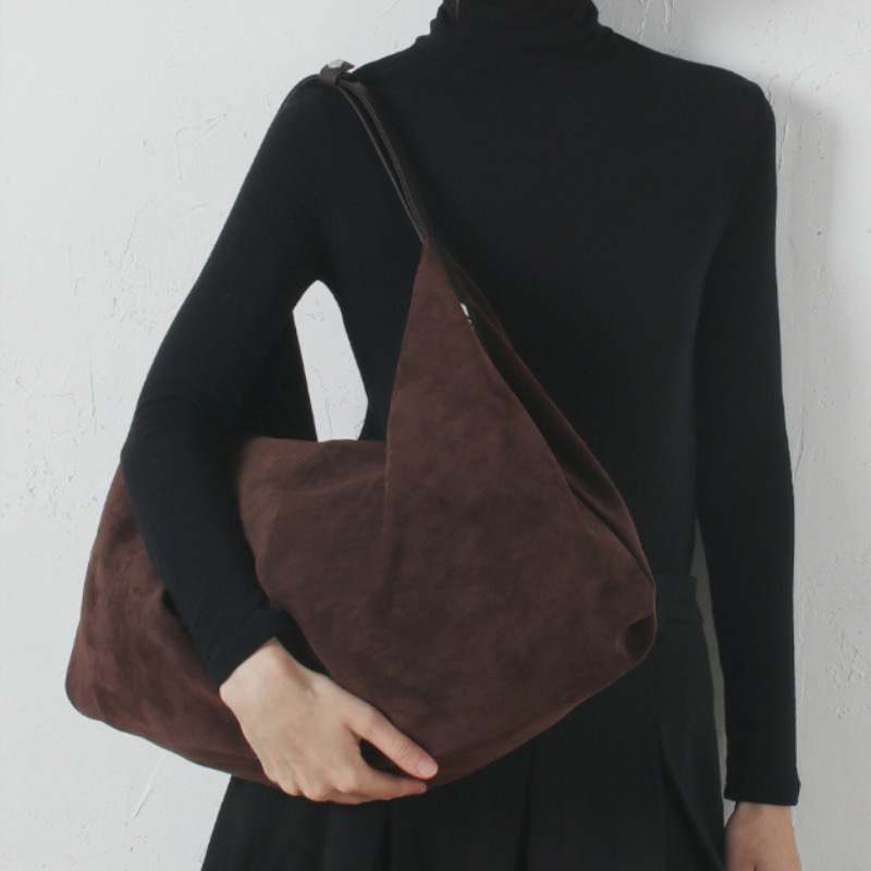 MASMARULEZ / Wing suede bag 2colors