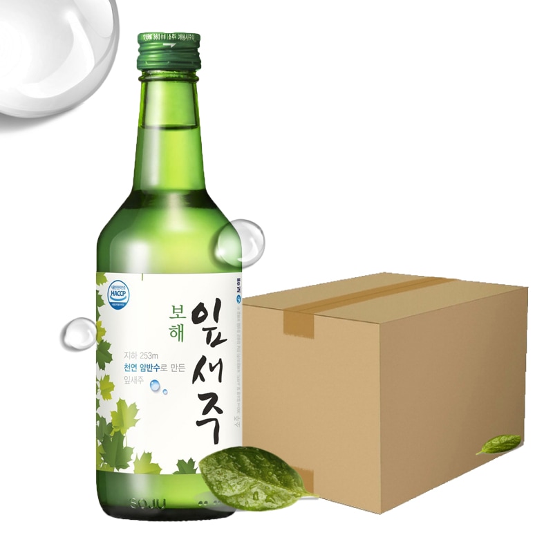 ボヘ（宝海）イプセジュ　オリジナル360ml　（1BOX20本） 果実焼酎 マスカット 桃 メロン 青りんご カクテル焼酎 韓国お酒 チャミスル ジョウンデ- チョウムチョロム