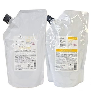 BCクア カラーセーブ シャンプー a 600mL + トリートメント a 600g 詰め替え セット