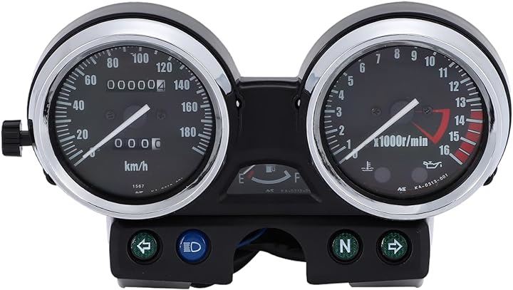 互換品 互換 カワサキ メーターユニット ZRX400 94-97 ゼファー400X 97年 G2 以降 等 9ピン 3ピン KAWASAKI スピードメーター タコメーター (シルバー)