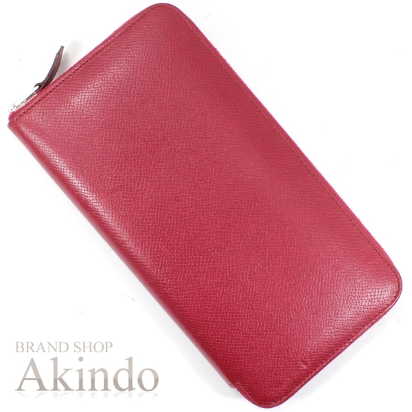 エルメス 長財布 アザップロング クラシック オールレザー ラウンドファスナー ジップアラウンド ルビー エプソン メンズ レディース HERMES ロングウォレット プレゼント ギフト ブランド 人 57,480円