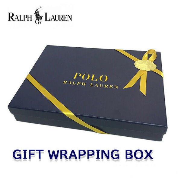 Qoo10] POLO Ralph Lauren 純正 ギフト ラッピング ボックスPE0