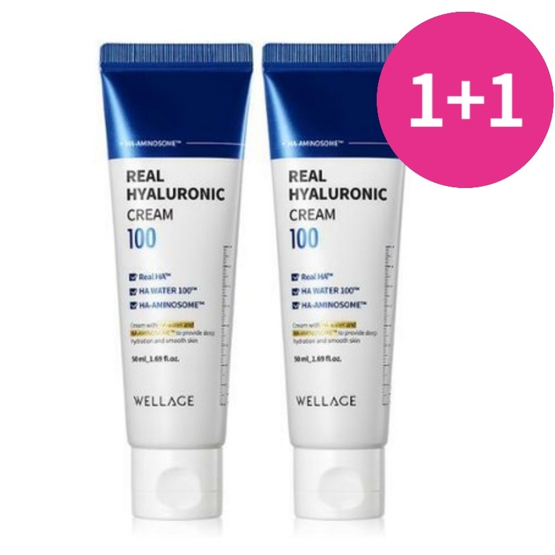 [1+1]リアルヒアルロニック100クリーム 50ml + 50ml