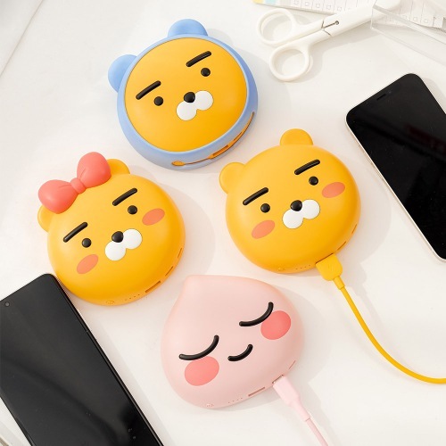 顔型PD高速充電補助バッテリー9700mAh